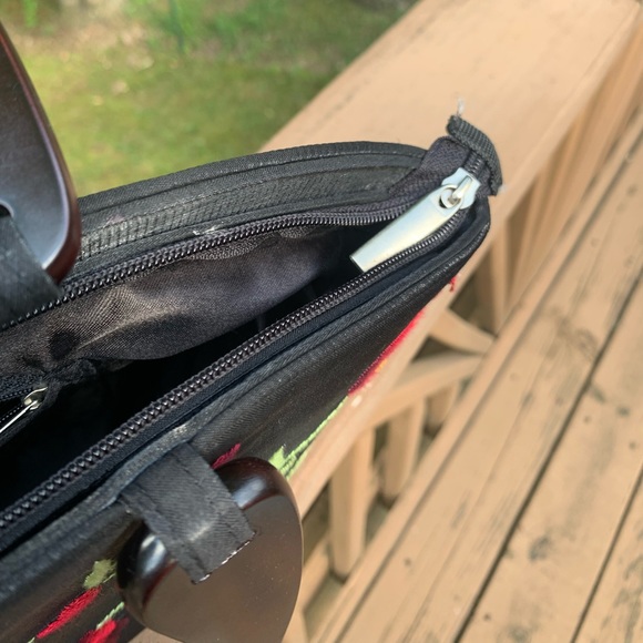 Y2K Vintage Floral Embroidered Bag - Picture 10 of 14